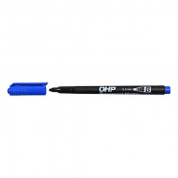 Markeris OHP B, mėlynas, 2-3mm
