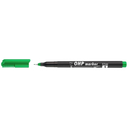 Markeris OHP S, žalias, 0.3mm
