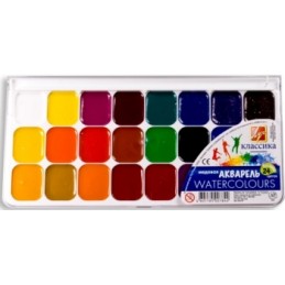 Akvarelė 24 spalvų