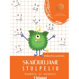 Skaičiuojame stulpeliu....