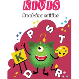 Kivis spalvina raides