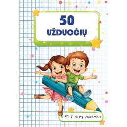 50 UŽDUOČIŲ 5-7 metų vaikams