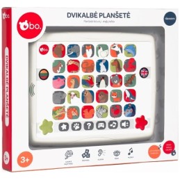Dvikalbė planšetė BO.
