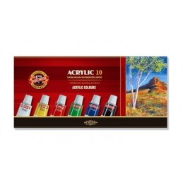 Akrilinių dažų rinkinys...